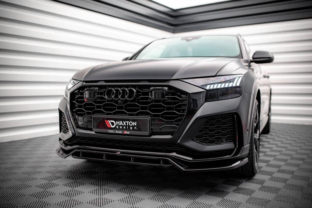 Front Splitter / Cup Schwert / Frontansatz V.3 für Audi RSQ8 4M von Maxton Design