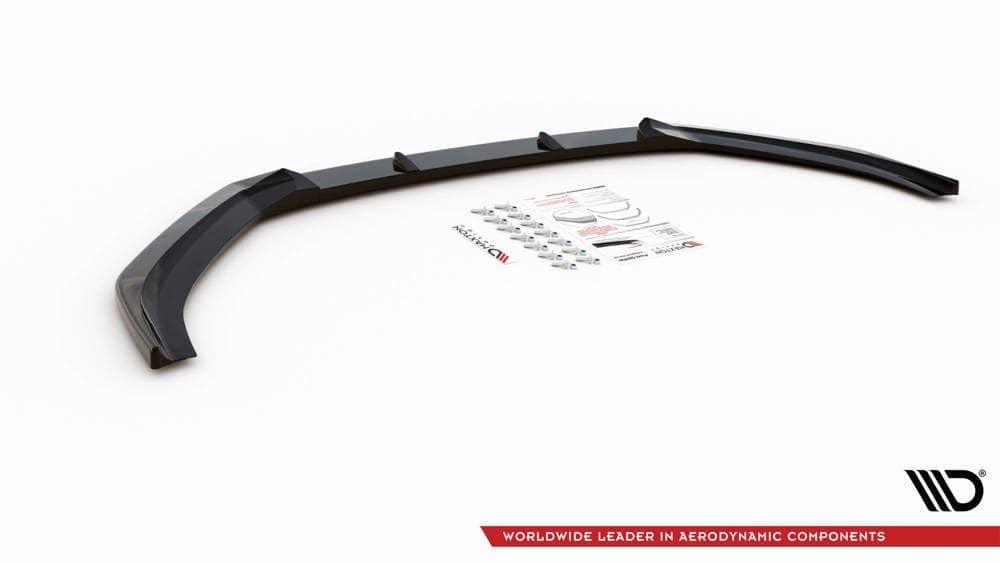 Front Splitter / Cup Schwert / Frontansatz V.3 für Audi S3 8V Facelift Limousine von Maxton Design