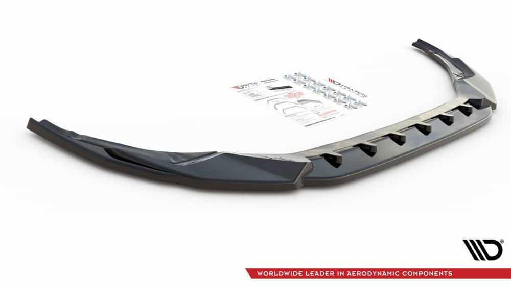 Front Diffusor / Front Splitter / Cup Schwert / Frontansatz V.3 für Audi A3 S-Line 8Y von Maxton Design