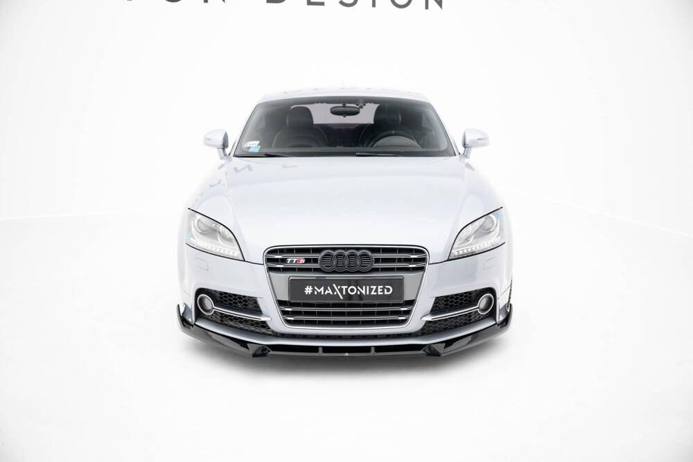 Front Lippe / Front Splitter / Frontansatz V.3 für Audi TTS / TT S-Line 8J Facelift von Maxton Design