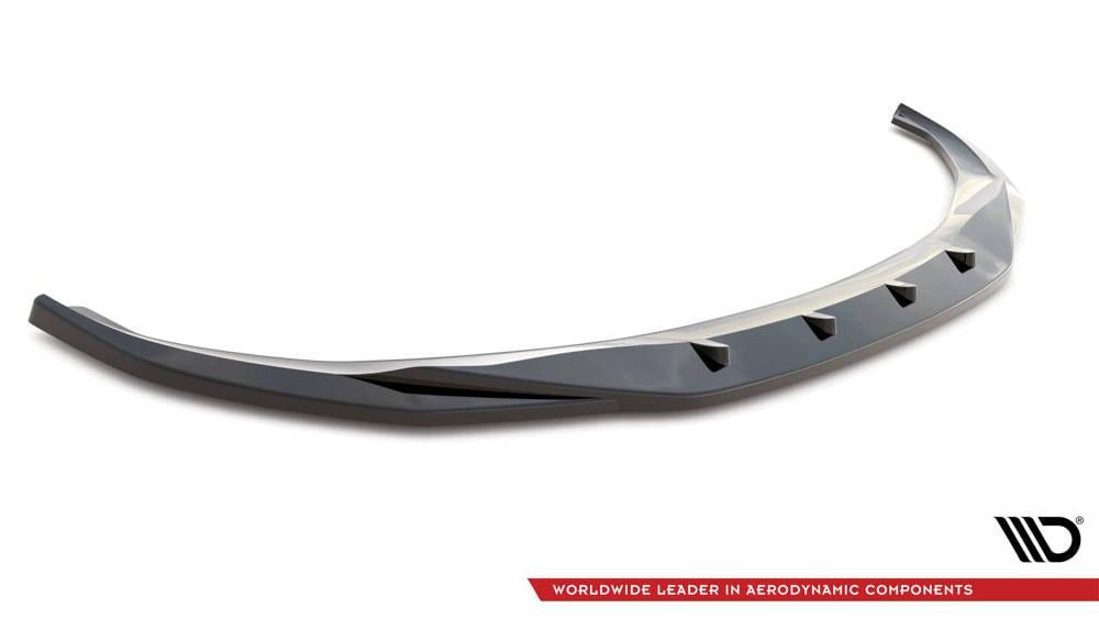 Front Lippe / Front Splitter / Frontansatz V.3 für BMW 4er Gran Coupe M-Paket G26 von Maxton Design