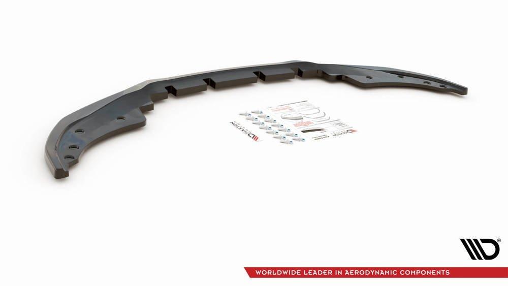 Front Diffusor / Front Splitter / Cup Schwert / Frontansatz V.3 für BMW 4er G22 M-Paket von Maxton Design