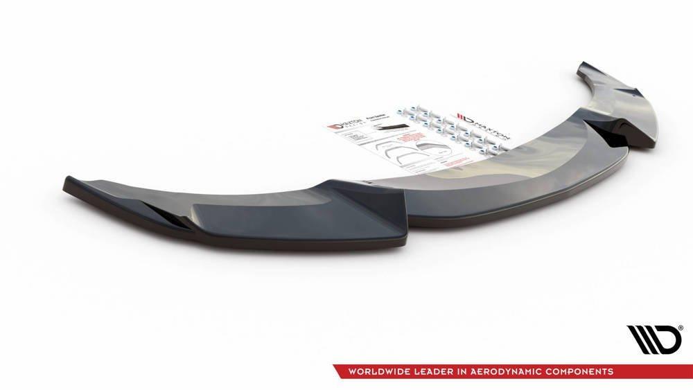 Front Splitter / Cup Schwert / Frontansatz V.3 für BMW 5 F10/ F11/ M-Paket von Maxton Design