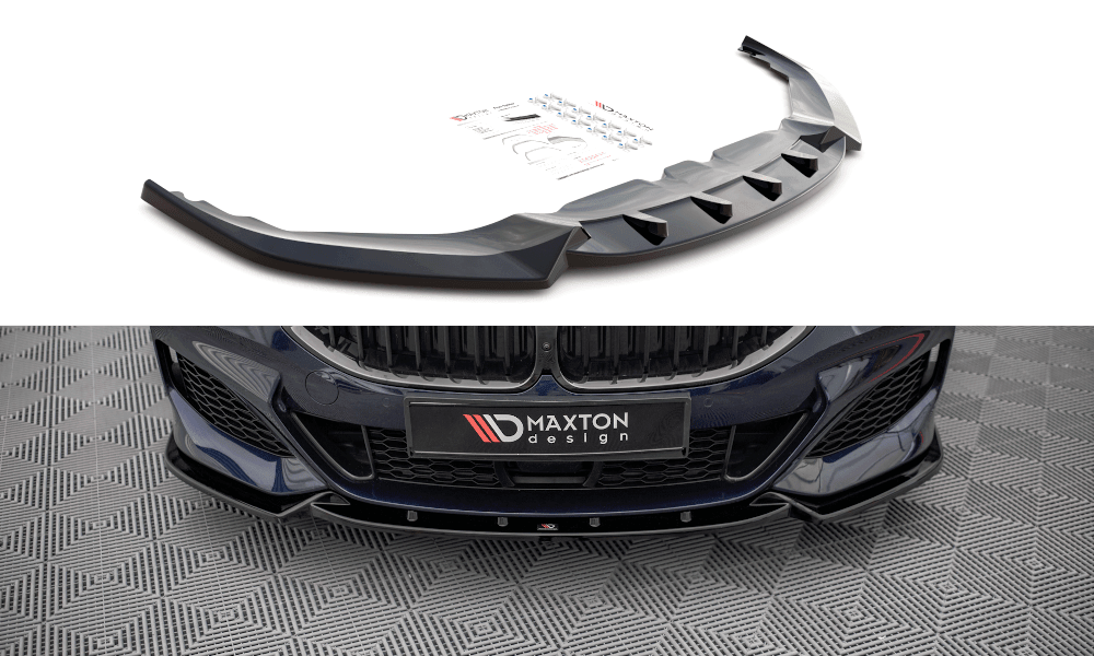 Front Diffusor / Front Splitter / Cup Schwert / Frontansatz V.3 für BMW 8 Coupe / Grand Coupe G15/G16 M-Paket von Maxton Design