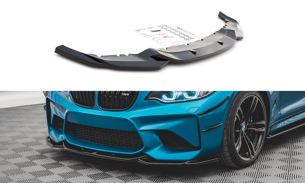 Front Diffusor / Front Splitter / Cup Schwert / Frontansatz V.3 für BMW M2 F87 von Maxton Design