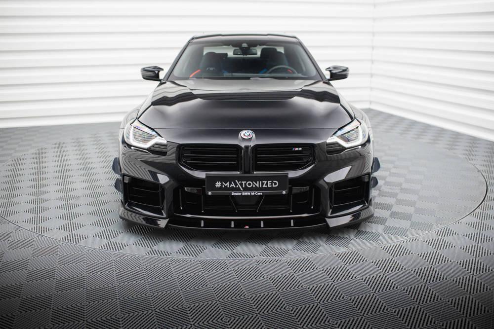 Front Lippe / Front Splitter / Frontansatz V.3 für BMW M2 G87 von Maxton Design