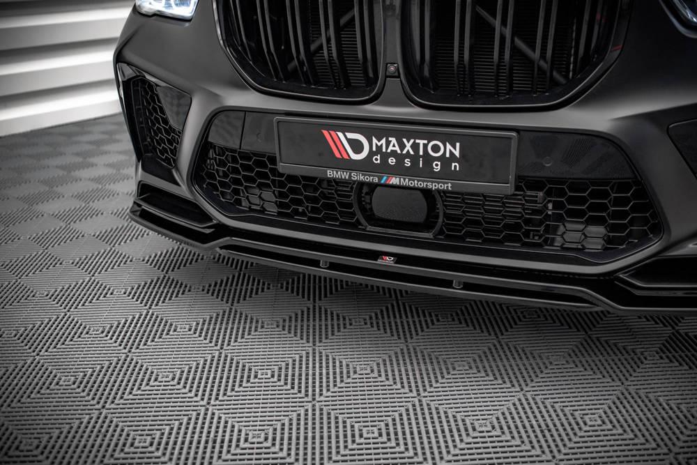 Front Diffusor / Front Splitter / Cup Schwert / Frontansatz V.3 für BMW X5 M F95 von Maxton Design