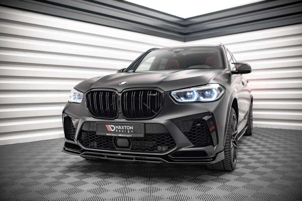 Front Diffusor / Front Splitter / Cup Schwert / Frontansatz V.3 für BMW X5 M F95 von Maxton Design