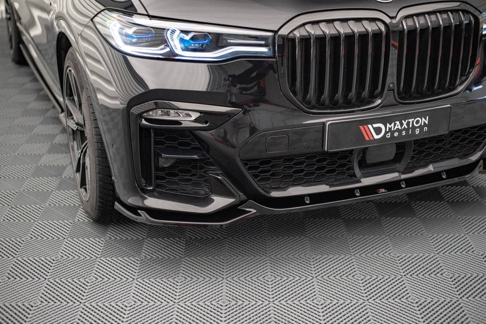 Front Diffusor / Front Splitter / Cup Schwert / Frontansatz V.3 für BMW X7 M G07 von Maxton Design