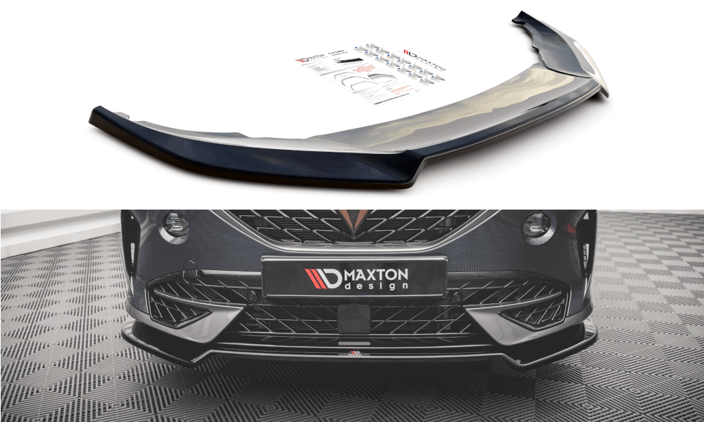 Front Lippe / Front Splitter / Frontansatz V.3 für Cupra Formentor von Maxton Design