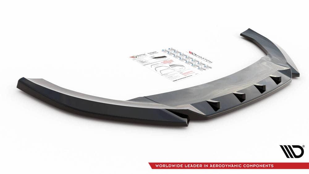 Front Splitter / Cup Schwert / Frontansatz V.3 für Cupra Leon KL von Maxton Design