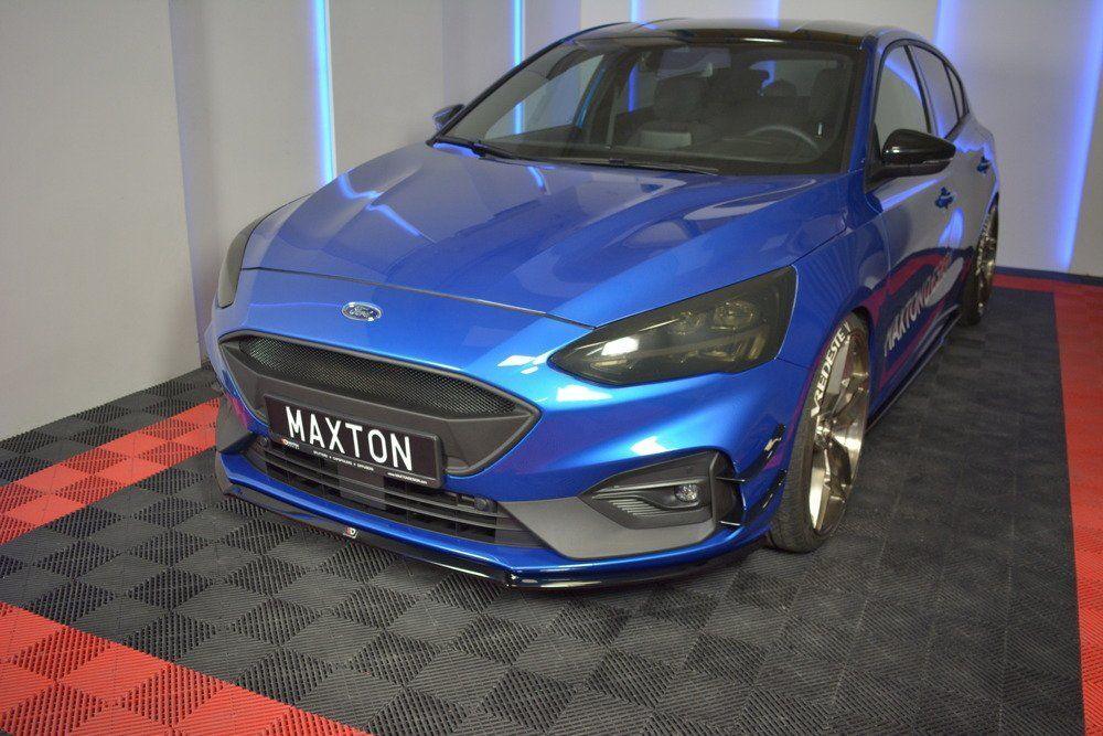 Front Splitter / Cup Schwert / Frontansatz V.3 für Ford Focus ST-Line MK4 von Maxton Design