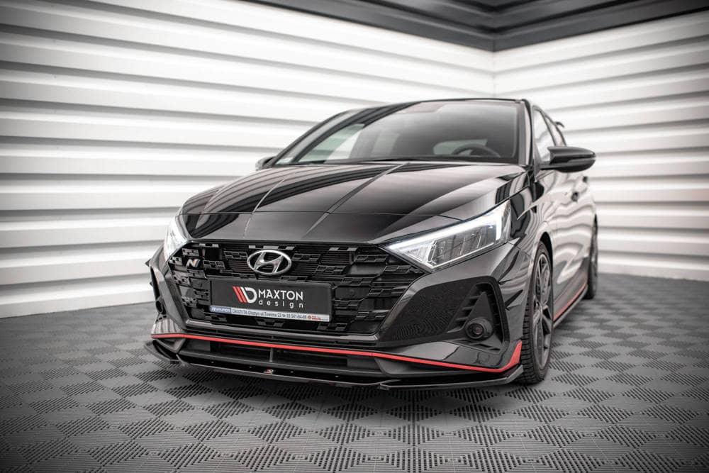 Front Diffusor / Front Splitter / Cup Schwert / Frontansatz V.3 für Hyundai i20 N BC3 von Maxton Design