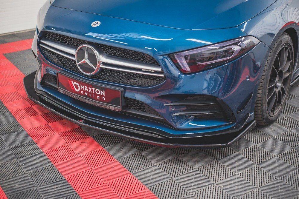 Front Splitter / Cup Schwert / Frontansatz V.2 für Mercedes A35 AMG W177 von Maxton Design