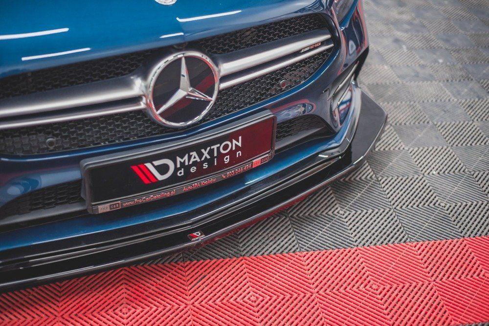 Front Splitter / Cup Schwert / Frontansatz V.2 für Mercedes A35 AMG W177 von Maxton Design