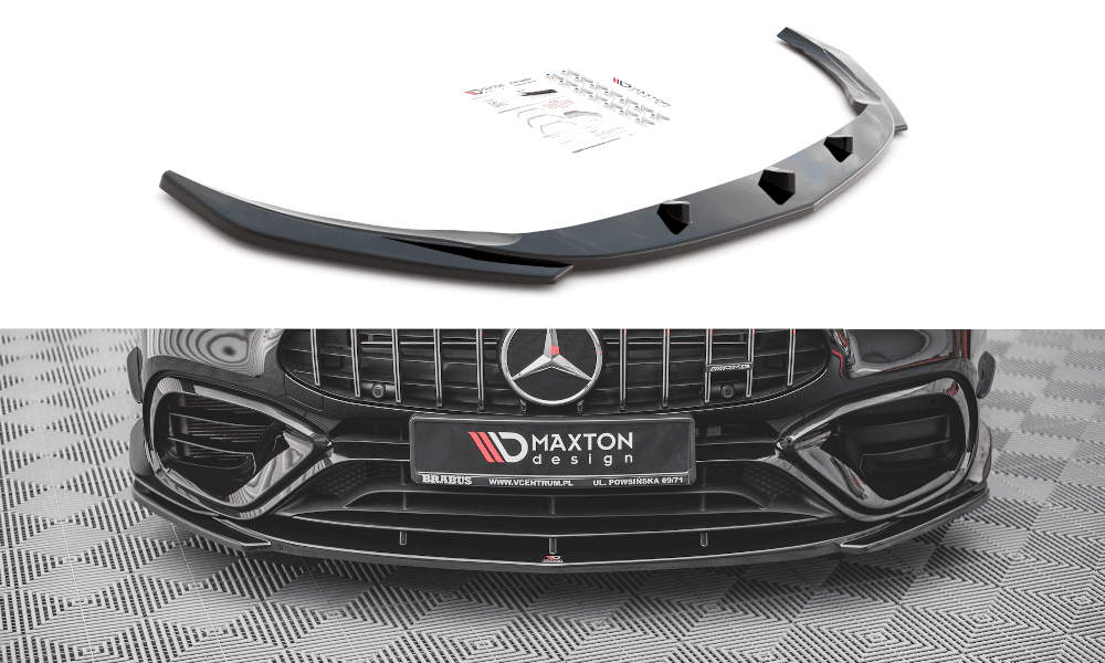 Front Splitter / Cup Schwert / Frontansatz V.3 Mercedes-AMG CLA 45 Aero C118 von Maxton Design