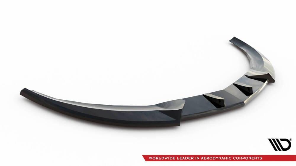 Front Lippe / Front Splitter / Frontansatz V.2 für Mazda 3 MK4 von Maxton Design