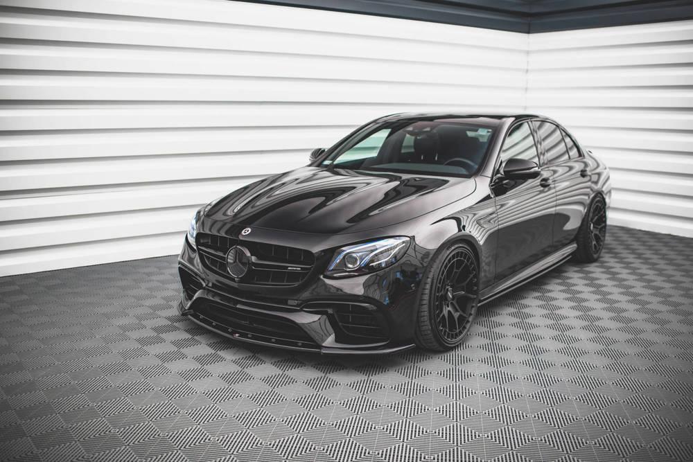 Front Splitter / Cup Schwert / Frontansatz V.3 für Mercedes E63 AMG S213/W213  von Maxton Design