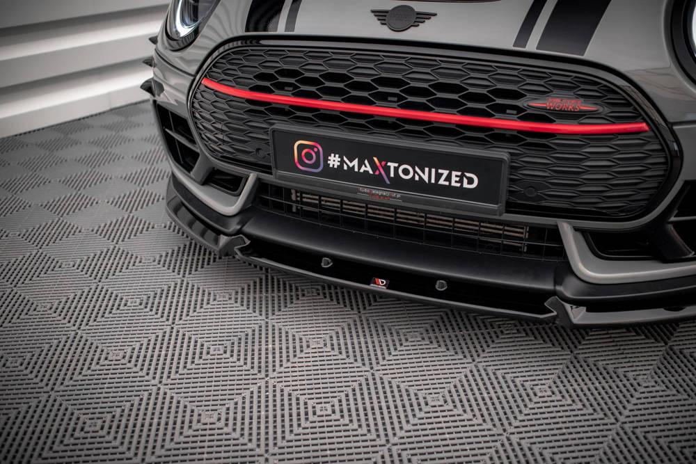 Front Lippe / Front Splitter / Frontansatz V.3 für Mini Clubman JCW F54 von Maxton Design