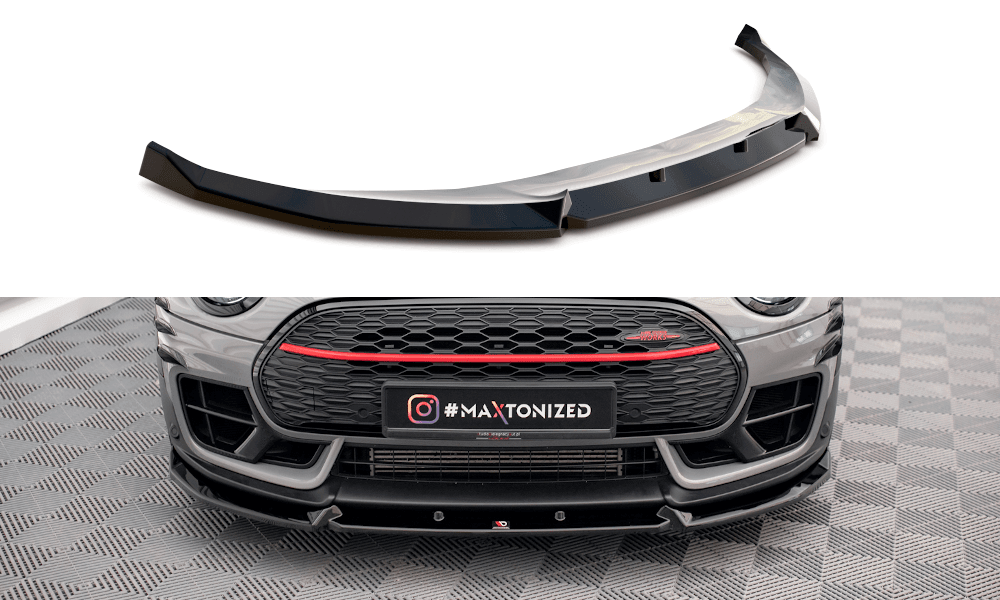 Front Lippe / Front Splitter / Frontansatz V.3 für Mini Clubman JCW F54 von Maxton Design