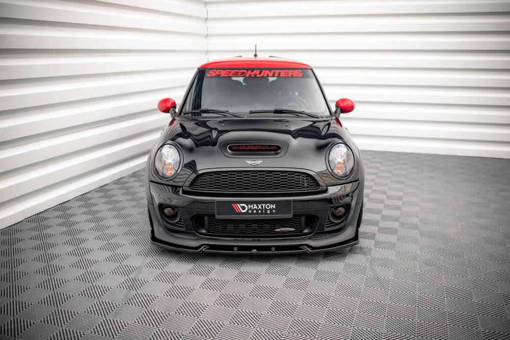 Front Lippe / Front Splitter / Frontansatz V.3 für Mini Cooper JCW R56 von Maxton Design