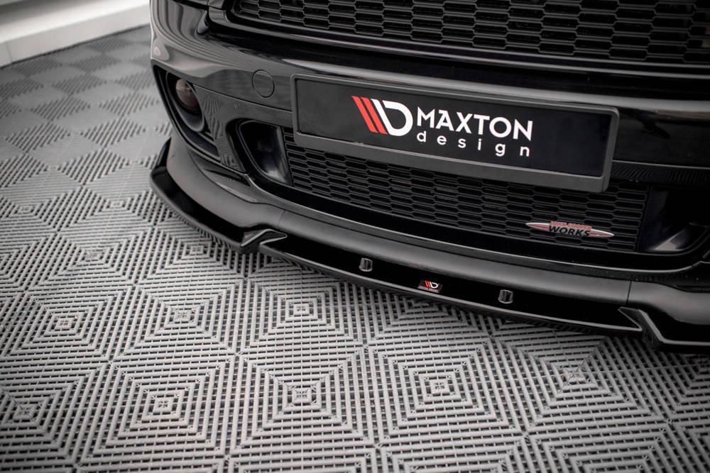 Front Lippe / Front Splitter / Frontansatz V.3 für Mini Cooper JCW R56 von Maxton Design