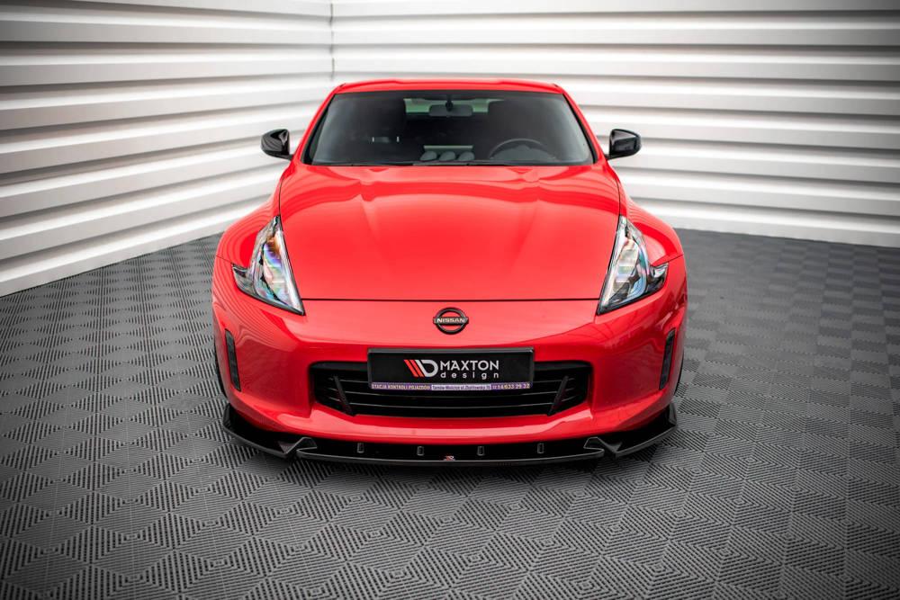 Front Splitter / Cup Schwert / Frontansatz V.3 für Nissan 370Z Facelift von Maxton Design