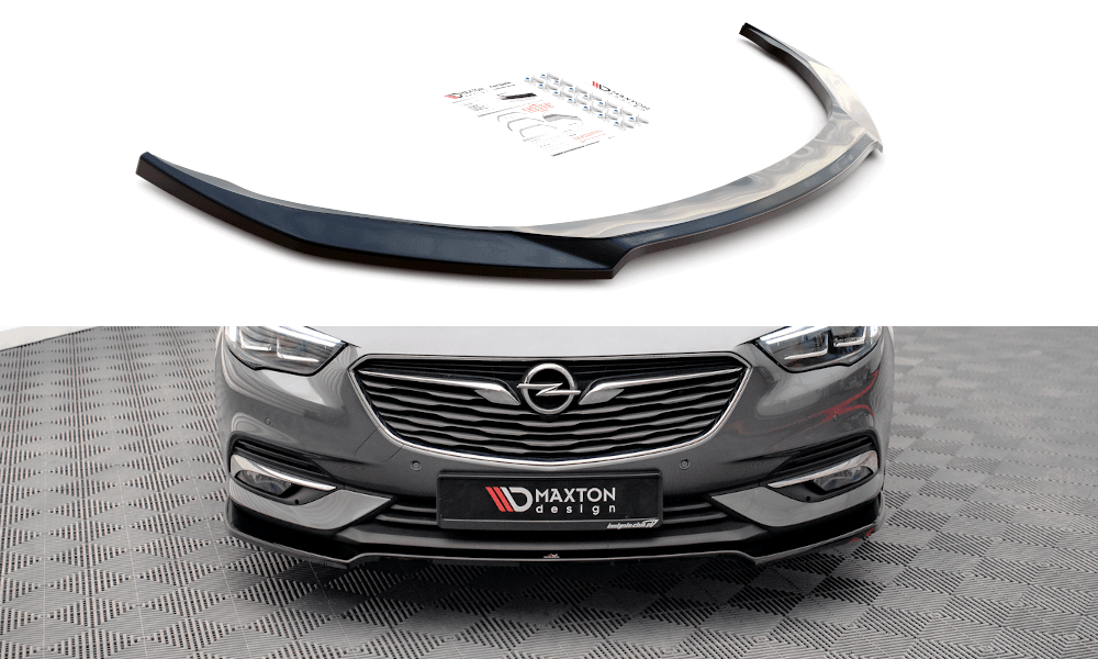 Front Splitter / Cup Schwert / Frontansatz V.3 für Opel Insignia B von Maxton Design