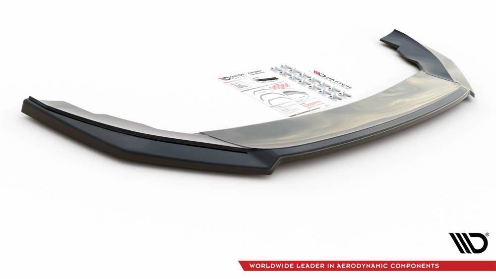 Front Splitter / Cup Schwert / Frontansatz V.4 für Seat Leon FR Mk4 von Maxton Design