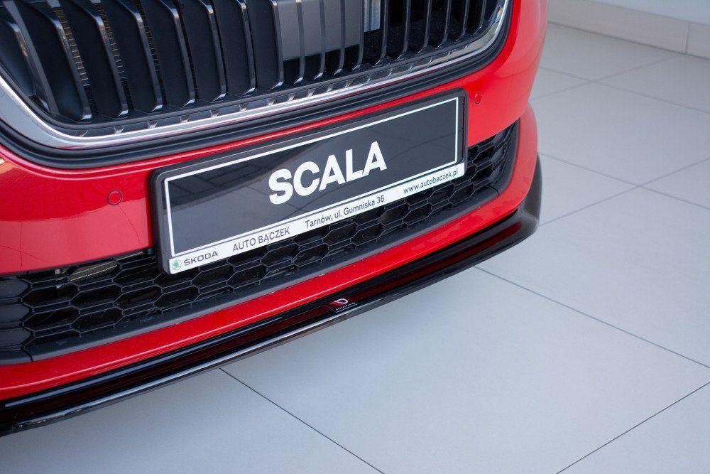 Front Splitter / Cup Schwert / Frontansatz V.3 für Skoda Scala von Maxton Design