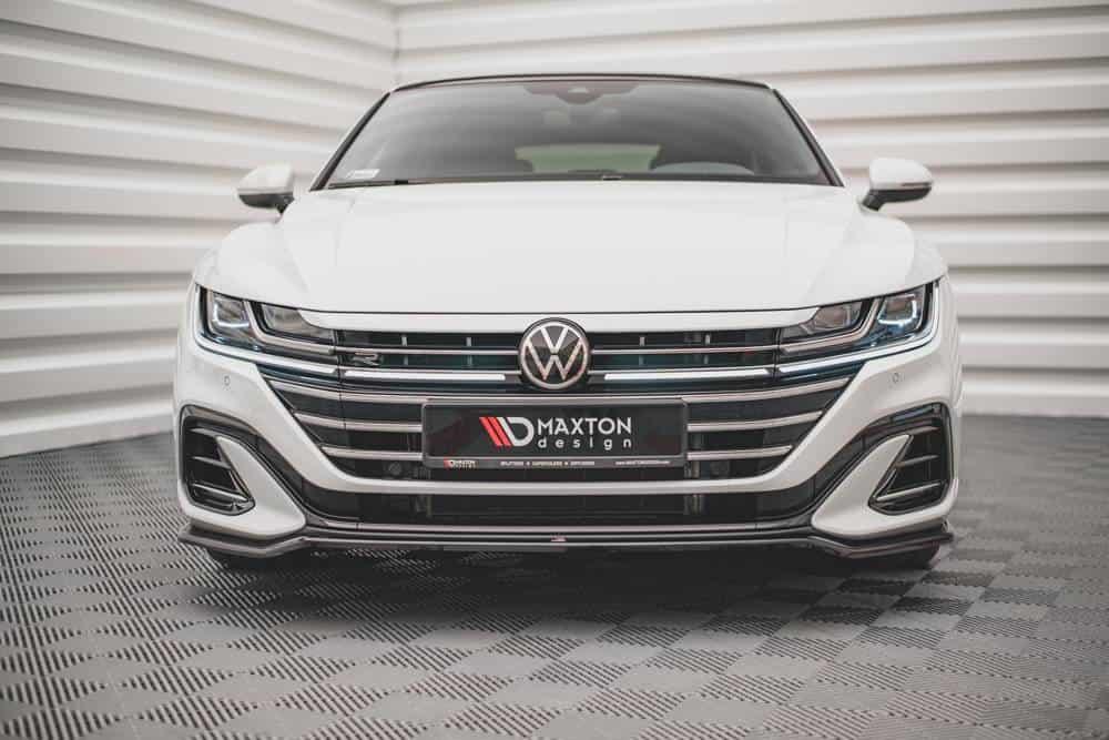 Front Splitter / Cup Schwert / Frontansatz V.3 für VW Arteon R-Line Facelift 3H von Maxton Design