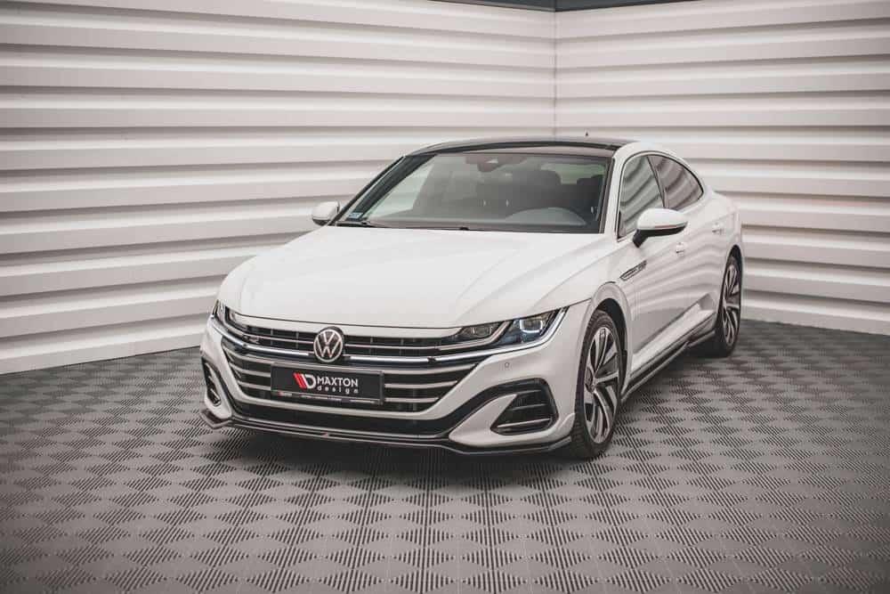 Front Splitter / Cup Schwert / Frontansatz V.3 für VW Arteon R-Line Facelift 3H von Maxton Design