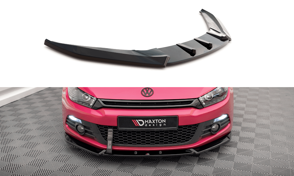 Front Lippe / Front Splitter / Frontansatz V.3 für VW Scirocco von Maxton Design