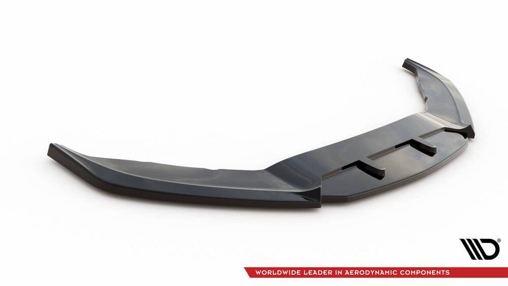 Front Lippe / Front Splitter / Frontansatz V.2 für Renault Clio RS-Line MK5 von Maxton Design