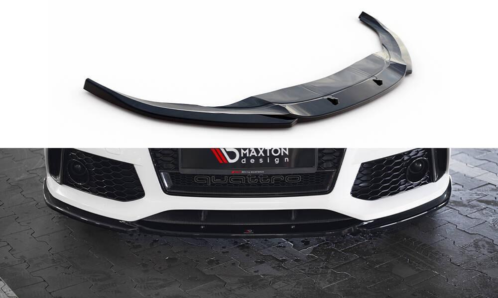 Front Lippe / Front Splitter / Frontansatz V.4 für Audi RS7 C7 Facelift von Maxton Design