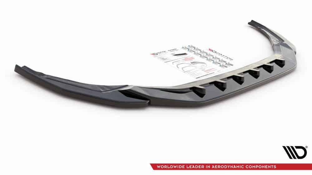 Front Diffusor / Front Splitter / Cup Schwert / Frontansatz V.4 für Audi S3 8Y von Maxton Design