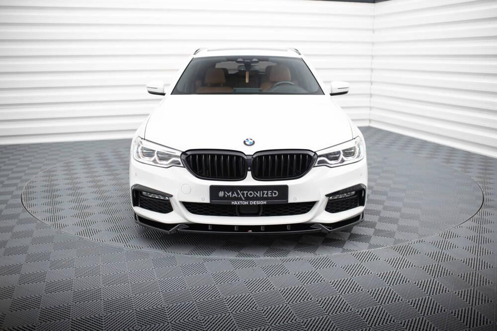 Front Lippe / Front Splitter / Frontansatz V.4 für BMW 5er G30 / G31 M-Paket von Maxton Design