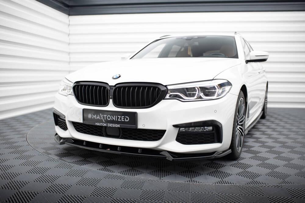 Front Lippe / Front Splitter / Frontansatz V.4 für BMW 5er G30 / G31 M-Paket von Maxton Design