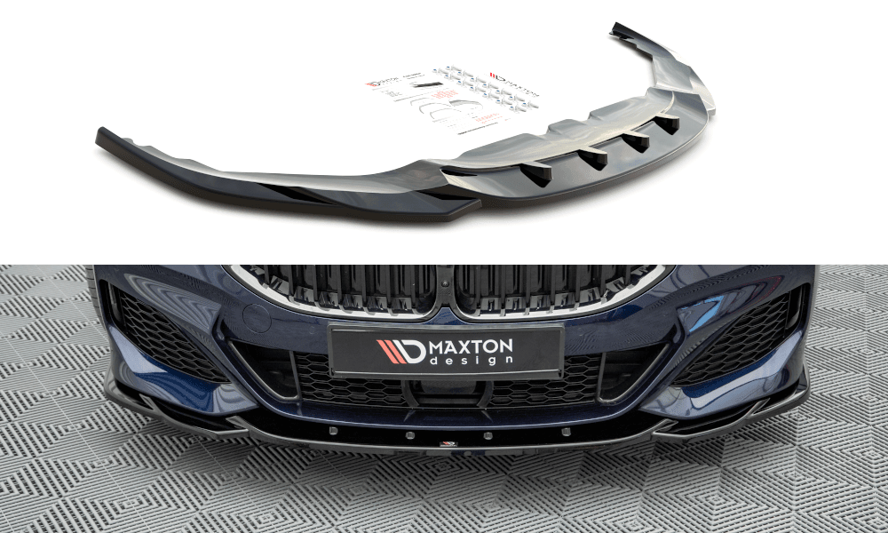 Front Diffusor / Front Splitter / Cup Schwert / Frontansatz V.4 für BMW 8 Coupe / Grand Coupe G15/G16 M-Paket von Maxton Design