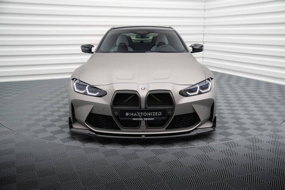 Front Lippe / Front Splitter / Frontansatz V.4 CSL Look für BMW M4 G82 von Maxton Design