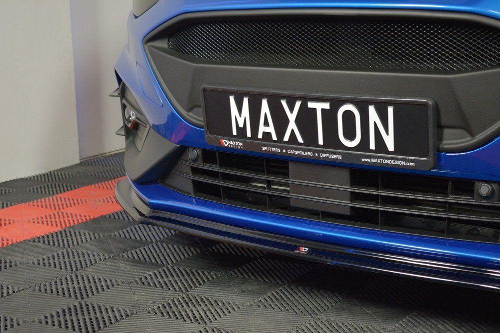 Front Splitter / Cup Schwert / Frontansatz V.4 für Ford Focus ST MK4 von Maxton Design