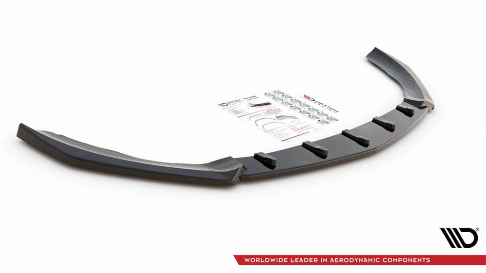 Front Splitter / Cup Schwert / Frontansatz V.4 für Mercedes A35 AMG W177 von Maxton Design