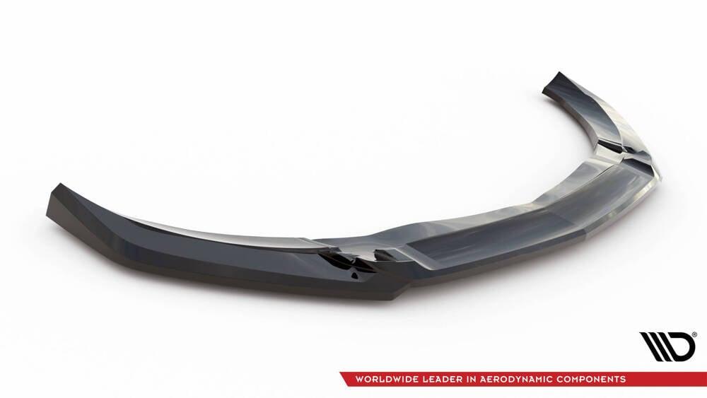 Front Lippe / Front Splitter / Frontansatz V.4 für Mercedes-Benz CLA 45AMG Aero C117 Facelift von Maxton Design