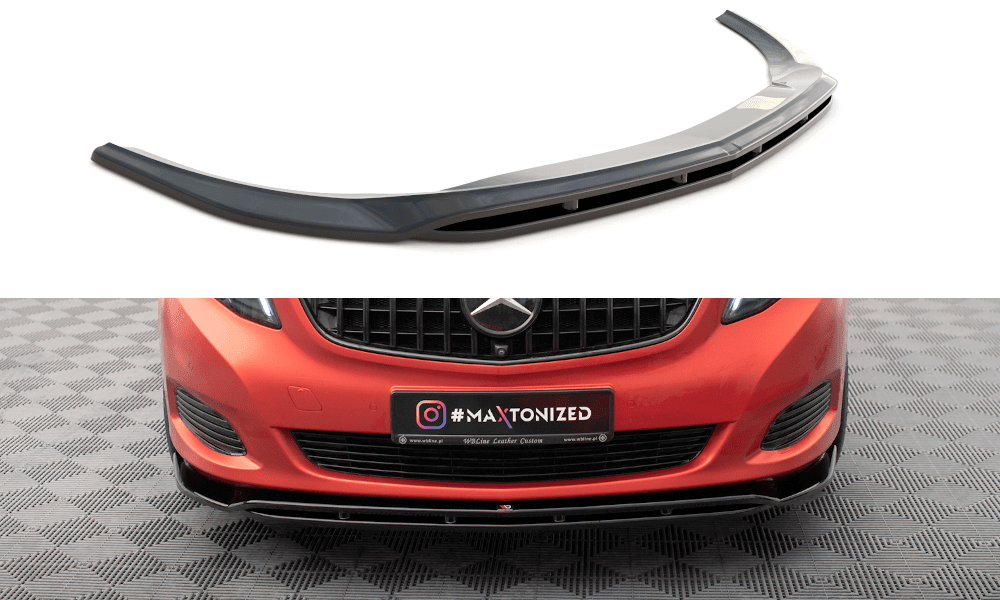 Front Lippe / Front Splitter / Frontansatz V.4 für Mercedes-Benz V-Klasse W447 von Maxton Design