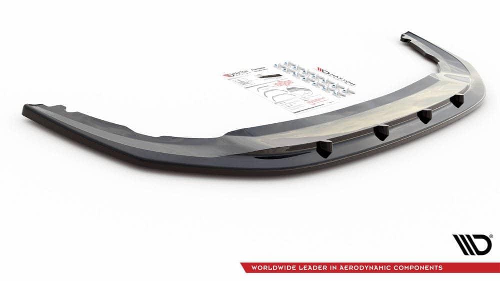 Front Diffusor / Front Splitter / Cup Schwert / Frontansatz V.4 für Volkswagen Golf 8 GTI Clubsport von Maxton Design