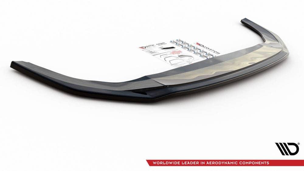 Front Splitter / Cup Schwert / Frontansatz V.4 für VW Golf 8 GTI von Maxton Design