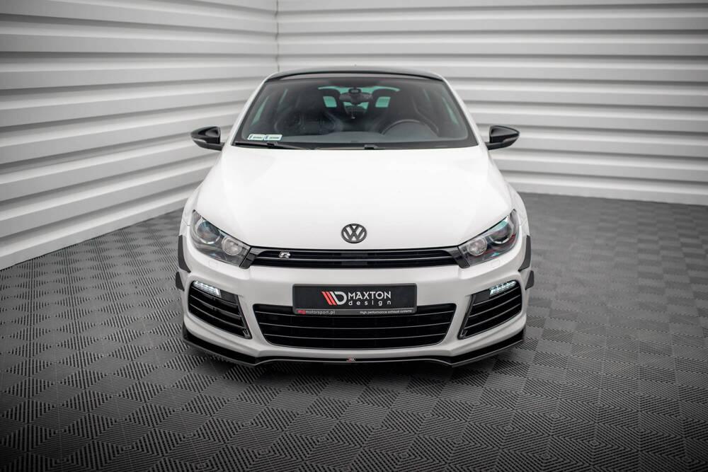 Front Lippe / Front Splitter / Frontansatz V.4 für VW Scirocco R von Maxton Design