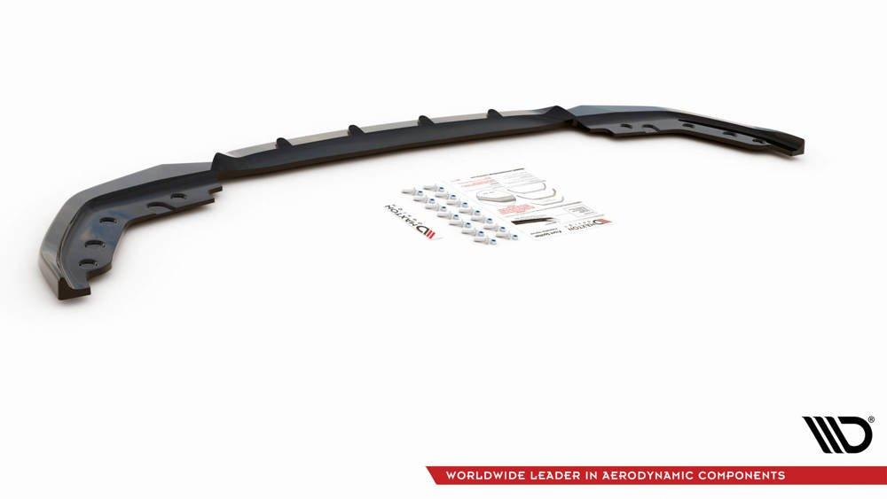 Front Diffusor / Front Splitter / Cup Schwert / Frontansatz V.5 für BMW 3er G20 / G21 M-Paket von Maxton Design