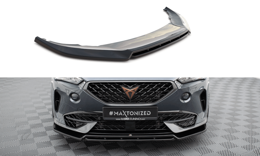 Front Lippe / Front Splitter / Frontansatz V.5 für Cupra Formentor von Maxton Design