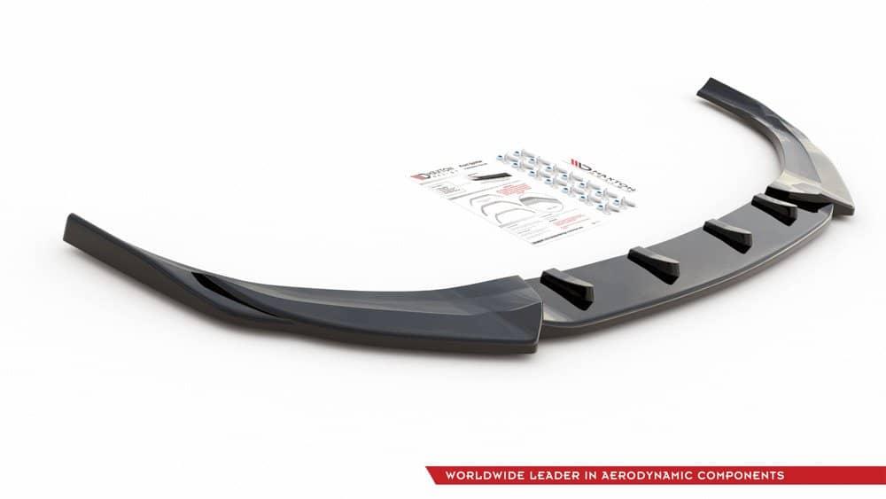 Front Diffusor / Front Splitter / Cup Schwert / Frontansatz V.5 für Hyundai I30 N MK3 Hatchback/Fastback von Maxton Design